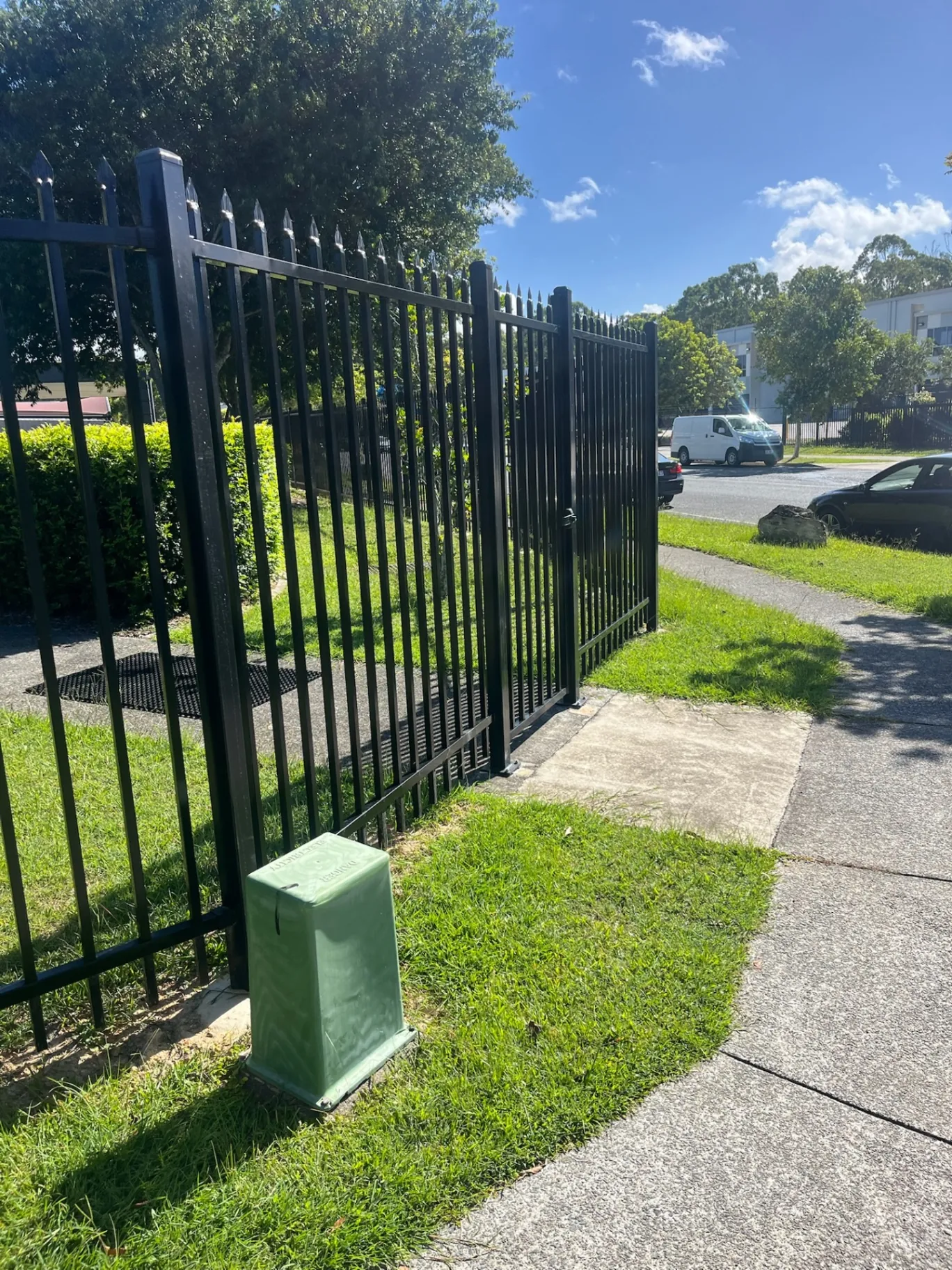 Colorbond fencing by Wood Trades
