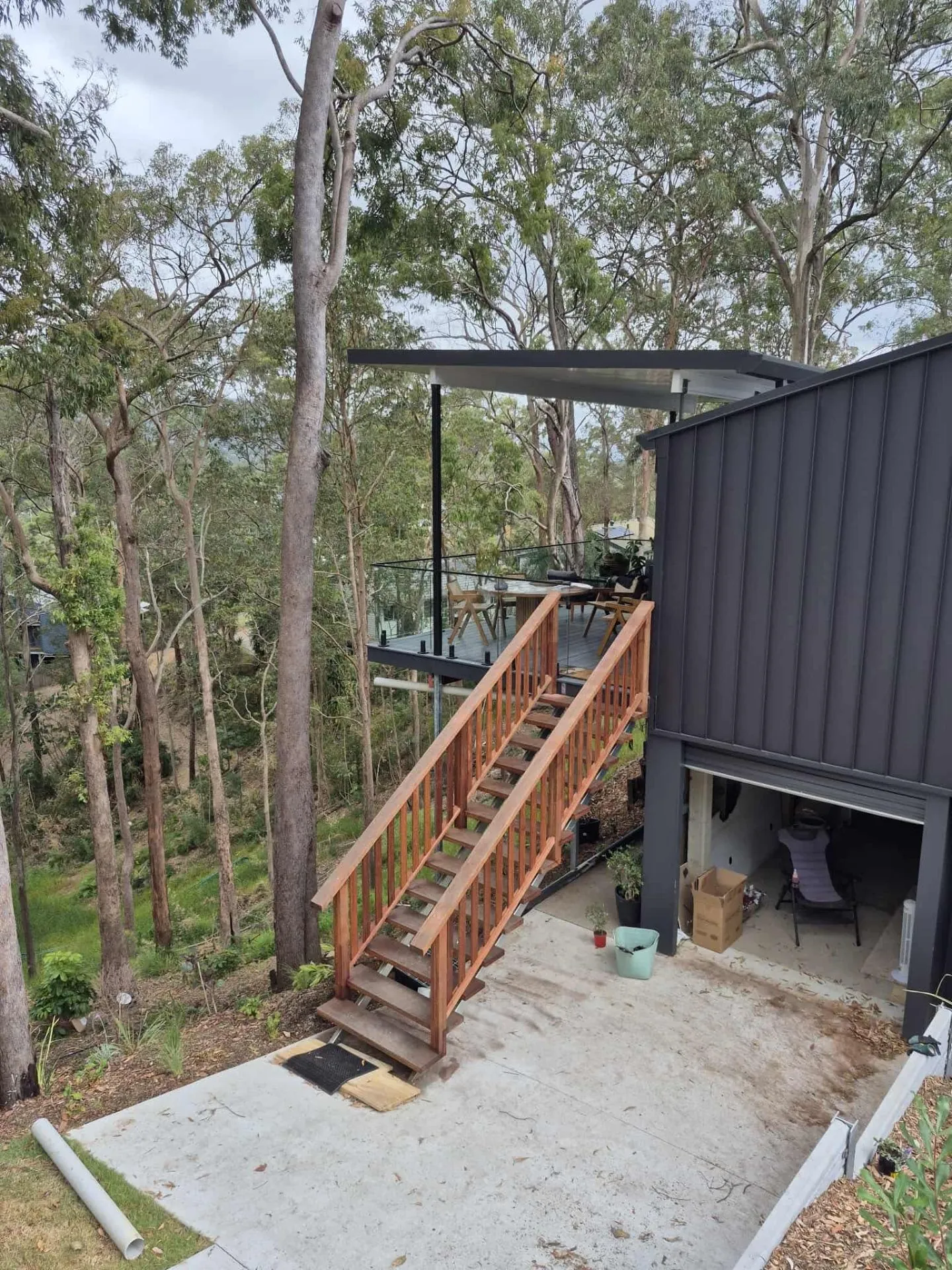 Timber fencing by Wood Trades