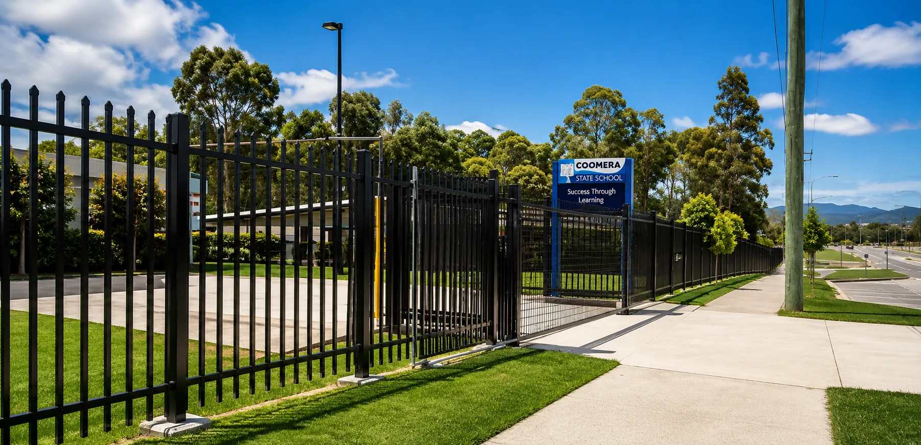 Coomera Special School — School Fencing